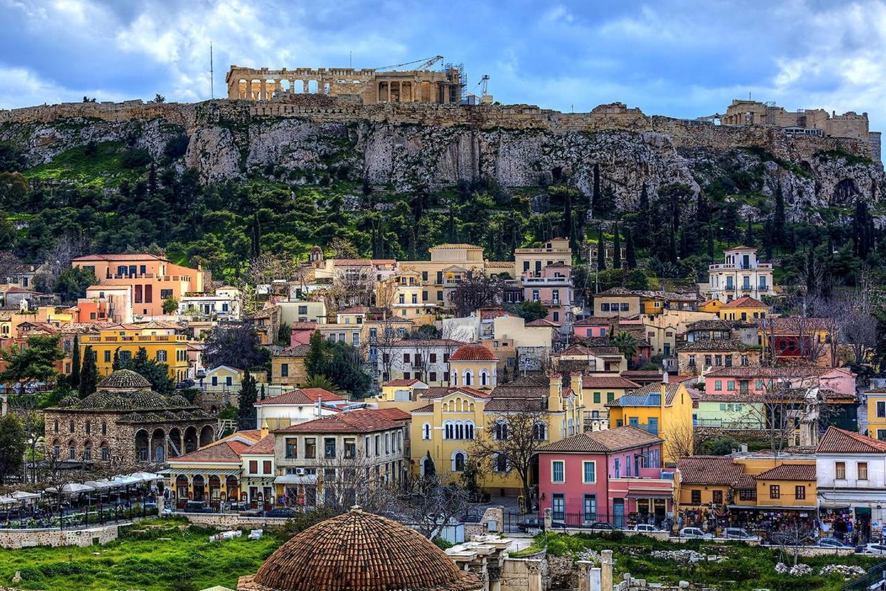 Pale Coloured Apt In Athens Historic Centre 외부 사진